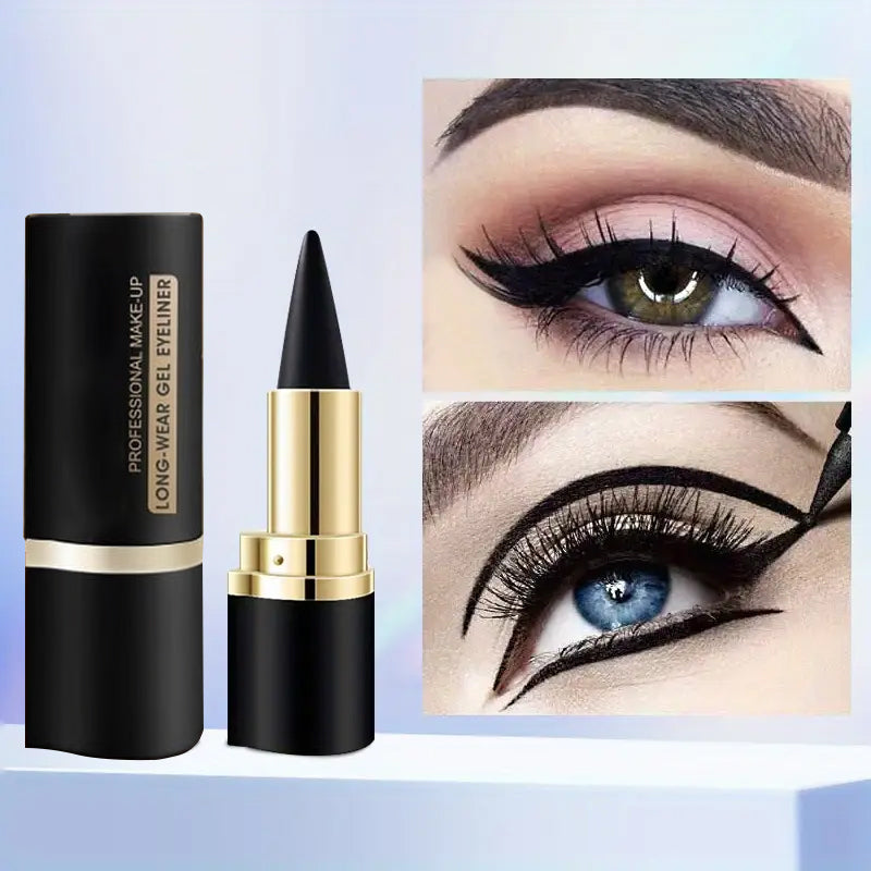 Zwarte eyeliner cream