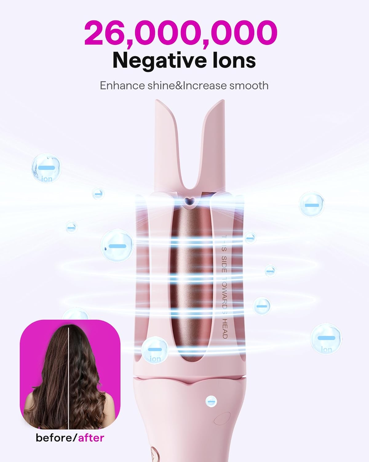 Automatische Haar krultang - Glow Living