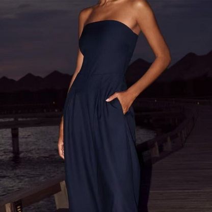 Strapless Jumpsuit