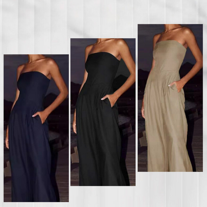 Strapless Jumpsuit