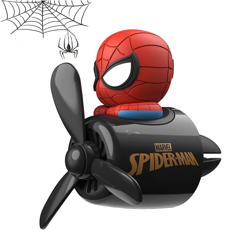 Auto luchtverfrisser in leuke disney of marvel figuren